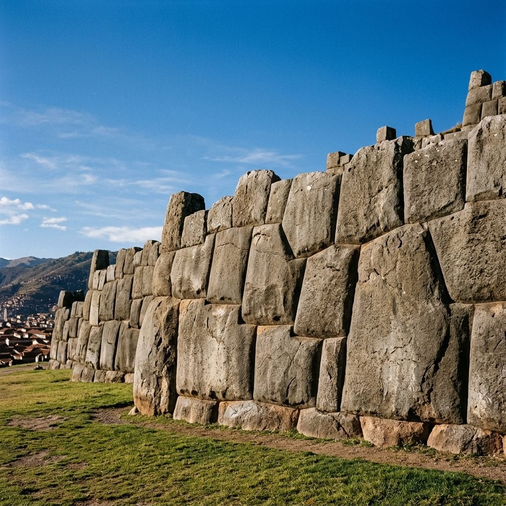 Blocs cyclopéens de Sacsayhuamán ajustés sans mortier